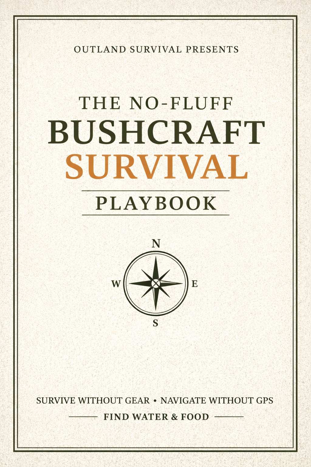 The No-Fluff Bushcraft Survival Playbook